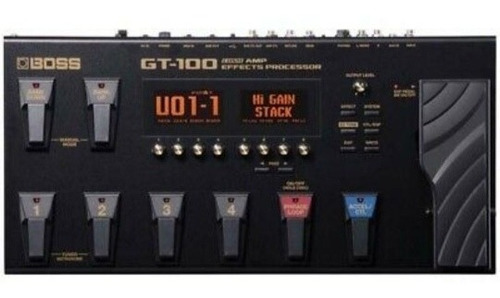 Boss Gt-100 Multiefectos Para Guitarra Pedal