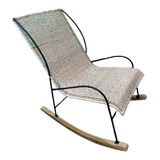 Silla Mecedora En Mimbre Natural - O Rattan Sintético 