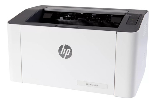 Impressora Usada Hp Laser 107w Com Wifi Cinza E Preta 110v