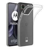 Funda De Silicon Transparente Molan Cano Para Moto Edge 30