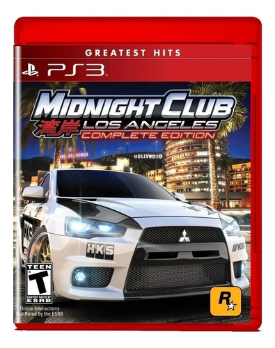 Midnight Club: Los Angeles  Complete Edition Rockstar Games Ps3 Físico