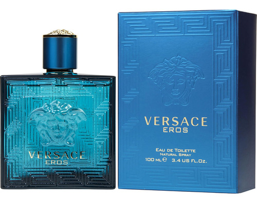 Perfume Versace Eros Edt Spray Para Hombre 100ml