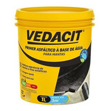 Primer Vedacit 1l Baseagua Manta Asfáltica Impermeabilizante