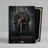 Cuadro Game Of Thrones Got Canvas Con Bastidor 60x40 Cm