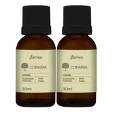 Óleo Corporal De Copaíba Farmax 30ml 100% Puro (c/02)