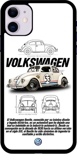 Funda Para Celular Auto Coche Volkswagen Vocho Beetle #2