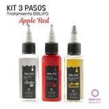 Kit 3 Pasos Tonalizador Lucent Bblip Apple Red C Hialuronico