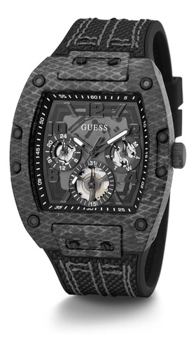 Reloj Guess Phoenix Gw0422g2 Negro Carbono Edición Especial