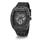 Reloj Guess Phoenix Gw0422g2 Negro Carbono Edición Especial