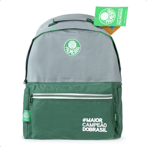 Mochila Bolsa Palmeiras Verde Grande Espaçosa Original