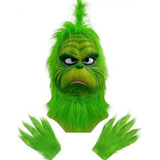 Set De Guantes Navideños De The Grinch Para Cosplay A