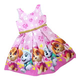 Vestido Para Niñas De Paw Patrol (la Patrulla Canina) - Cs