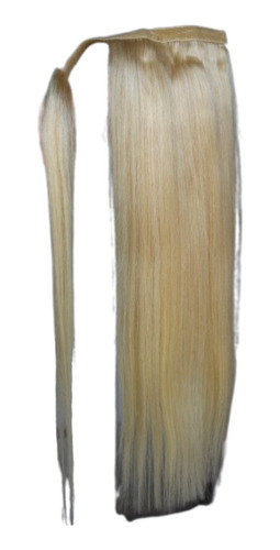 Cola De Caballo Wrap 16in Rubia 100 % Natural Humano Postizo