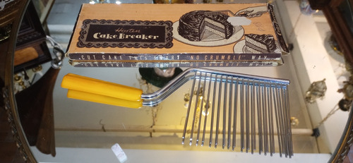 Antigua Espatula Dientes Usa Cake Breaker Acero Inox. N214