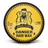 Barba Forte Danger Hair Wax Cera Modeladora Para Cabelo 120g