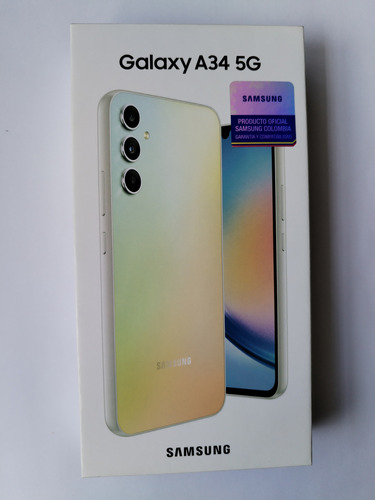 Samsung Galaxy A34 5g Dual Sim 128-6 Gb (awesome Silver)