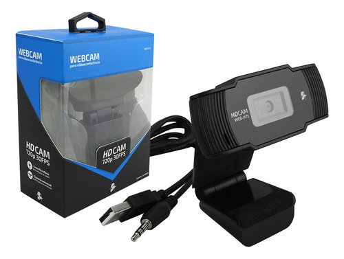 Webcam Profissional 5+ Pro Hd 720p Nfe + Garantia - 015-0076