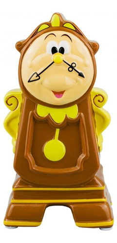 Horloge Relógio Cofrinho Bela E A Fera 20cm - Disney