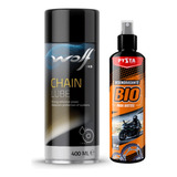 Lubricante Cadena Wolf + Desengrasante Cadenas Bio