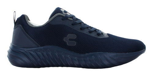 Charly Tenis Correr Agujeta Tejido Azul Hombre 82066