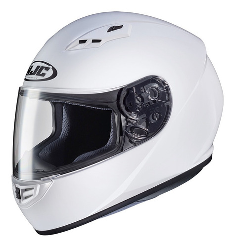 Casco Moto Hjc Integral Cs-15 Sólido White