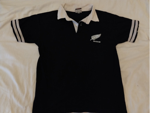 Camiseta Chomba De Rugby All Blacks Nueva Zelanda 