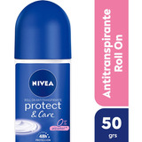 Antitranspirante Nivea Roll On Protect & Care Women X 50 Ml