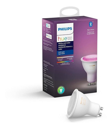 Philips Hue - Bombilla Led Inteligente, Funciona Con Alexa Y