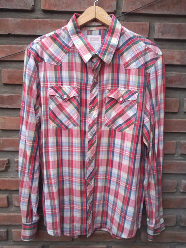 Levis Camisa Original A Cuadros Manga Larga