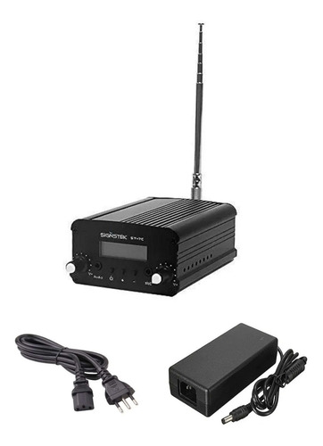 Transmisor Fm 7 Watts Con Antena Interna Y Fuente De Poder