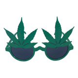 Combo Anteojos Cannabis Chala X6 Disfraz Fiestas Cotillon