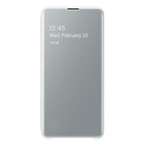 Funda S-view Original Para Galaxy S10e Blanco