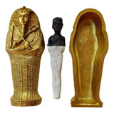 Ataúd Con Figura Coleccionable De Momia, Sarcófago Egipcio