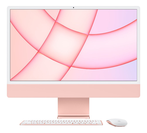 Apple iMac 24 Rosa -  Retina 4,5 K, 256 Gb, Ssd De 8 Gb - M1