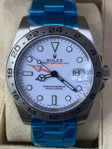 Relógio Rolex Explorer 2 Branco Promo..