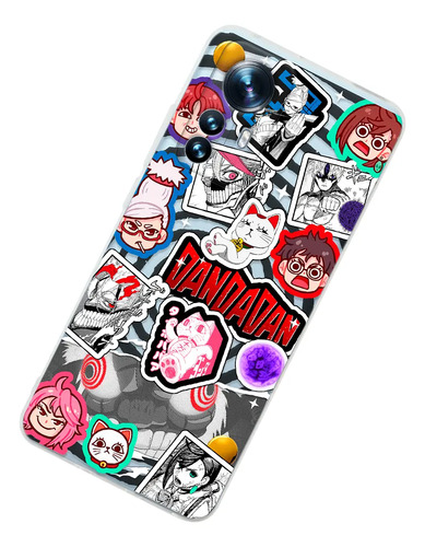 Funda Para Xiaomi Dandadan Stickers Okarun Momo Turbo Abuela Jiji Aira Seiko Anime Case