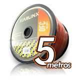 5 Metros Cable Calibre 0 100% Cobre + Terminales War Audio