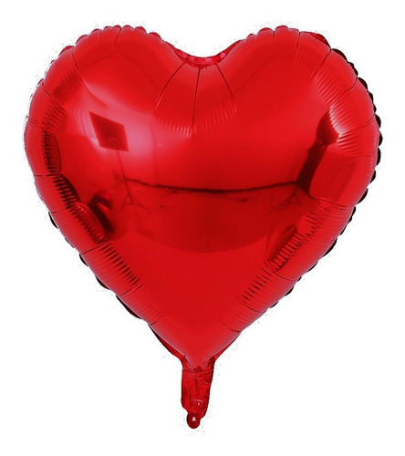 Pack 50 Globos Corazones Rojos Con Varillas Amor 45 Cm