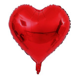 Pack 36 Globos Corazones Rojos Con Varillas Amor 45 Cm