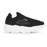 Zapatillas Fila Calzini Negro Blanco Mujer