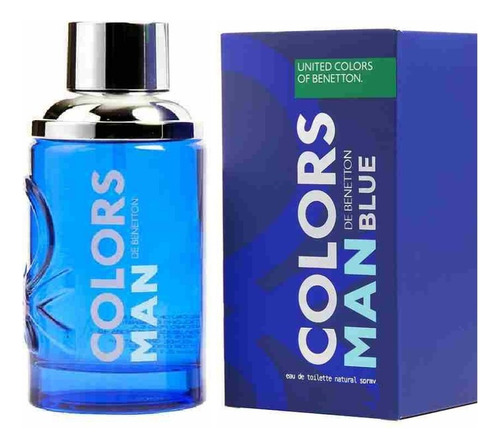 Perfume Colors Man Blue Benetton X 60ml Original Importado