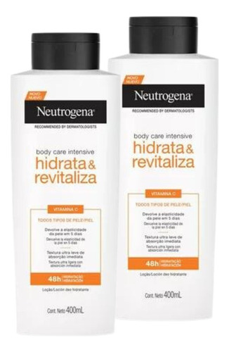 Kit Neutrogena Hidrata E Revitaliza  - 2unidades - 400ml