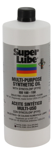 Aceite Sintético Multi-uso Super Lube® Con Syncolon® (ptfe)