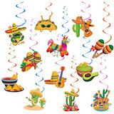 Decoraciones Colgantes Fiesta Mexicana, Decoraciones Re...