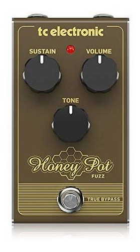 Pedal Fuzz Electrónico Honey Pot Fuzz De Tc Electronic Con S