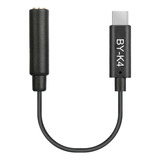 Cable Macho Usb-c - Hembra 3.5mm Trs / Boya By-k4