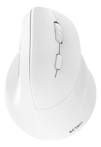 Mouse Vertical Blanco Acteck Óptico Virtuos Mi520 Inalámbric