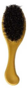 Cepillo Para Barba Gold Con Mango De Plástico Dompel