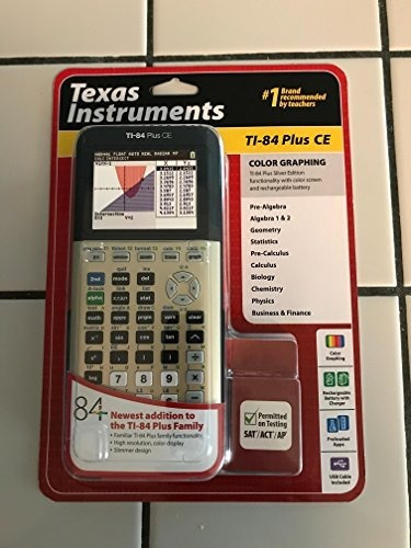 Calculadora Grafica Texas Instruments Ti-84 Plus Ce Beige