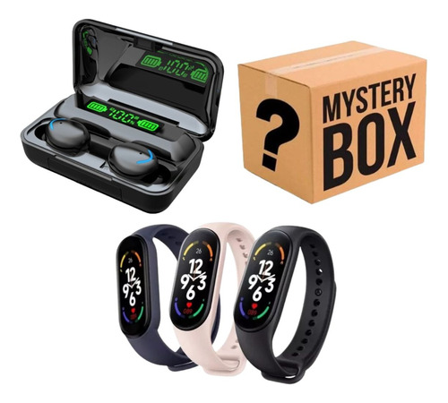 Combo Dia Del Niño Smartwatch + Auriculares + Mistery Box!